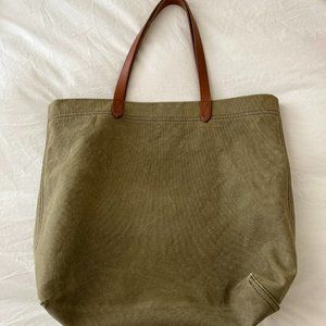 Madewell Canvas Transport Carryall Tote Bag